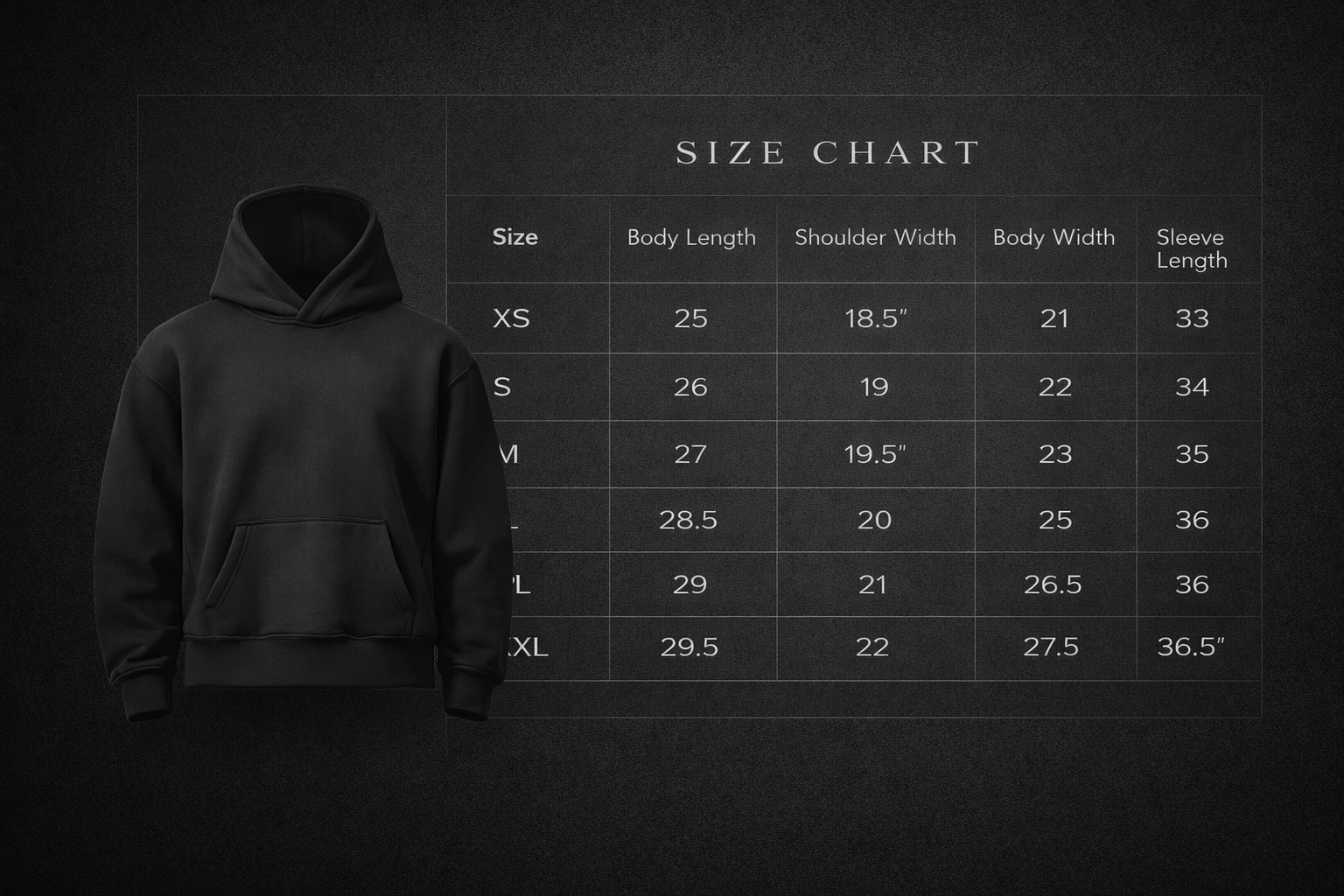 Charcoal Hoodie