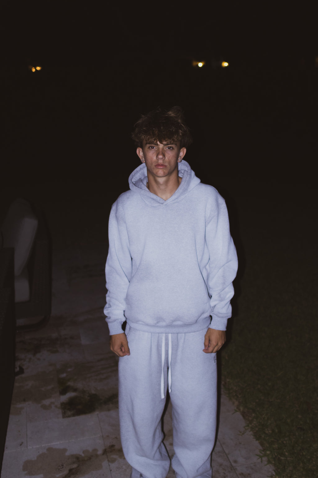 Pure Grey Hoodie